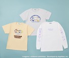 【『ちいかわぽけっと』新作グッズ第2弾】フルーツなTシャツ（全2種）各 3,630円　※サイズ展開：M、L、XL ※お1人様各デザイン1点まで、フルーツなL/S Tシャツ　4,510円　※サイズ展開：フリーサイズ ※お1人様各1点まで