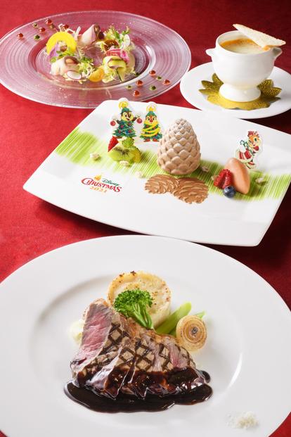 3つの ディズニーホテル クリスマスメニュー 徹底紹介 周年デザイン コースター も 写真 23 38 ディズニー特集 ウレぴあ総研