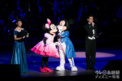 バレンタイン ナイト ミッキーたちが可愛すぎ メッセージタイム フォトギャラリー キャラ写真30枚 写真 3 30 ディズニー特集 ウレぴあ総研