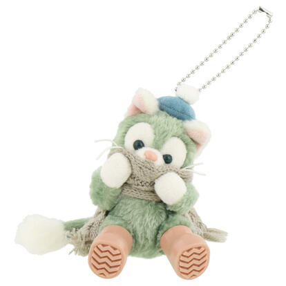 ダッフィーフレンズぬいぐるみチャーム＊冬＊東京ディズニーシー マフラーに顔をうずめる姿がかわいい！東京ディズニーシー