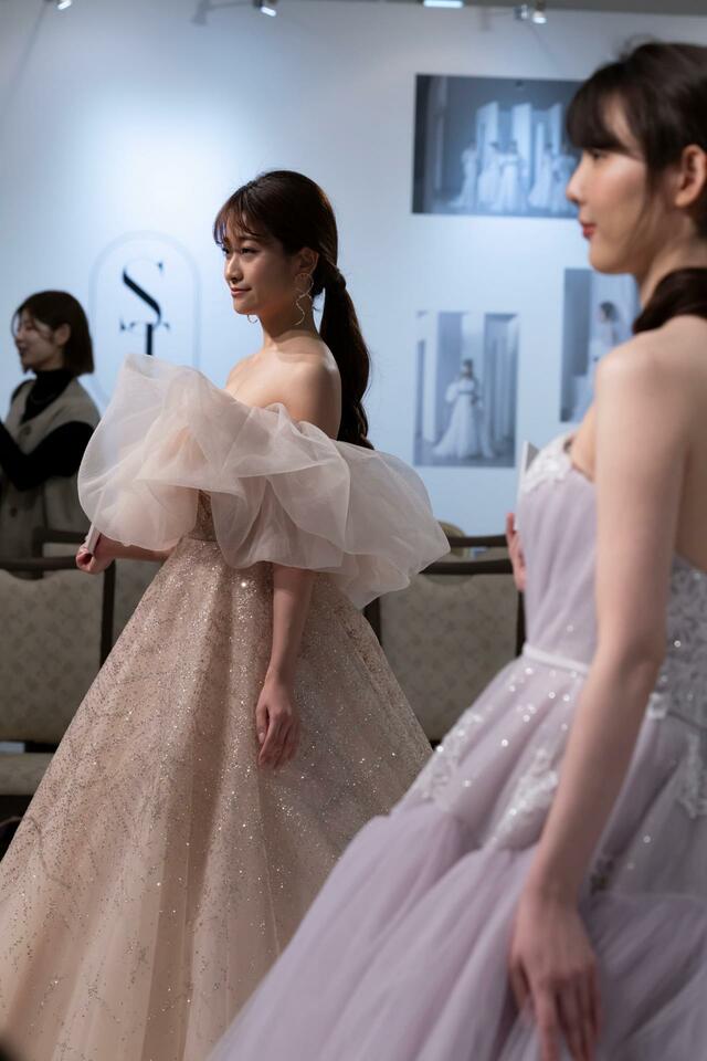 「ST」新作ウェディングドレス