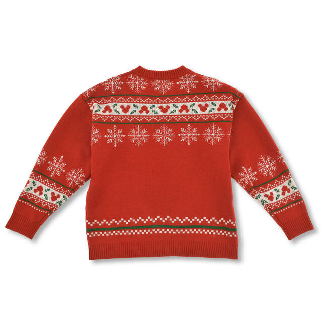 ミッキー 長袖セーター レッド DISNEY CHRISTMAS 9,000円