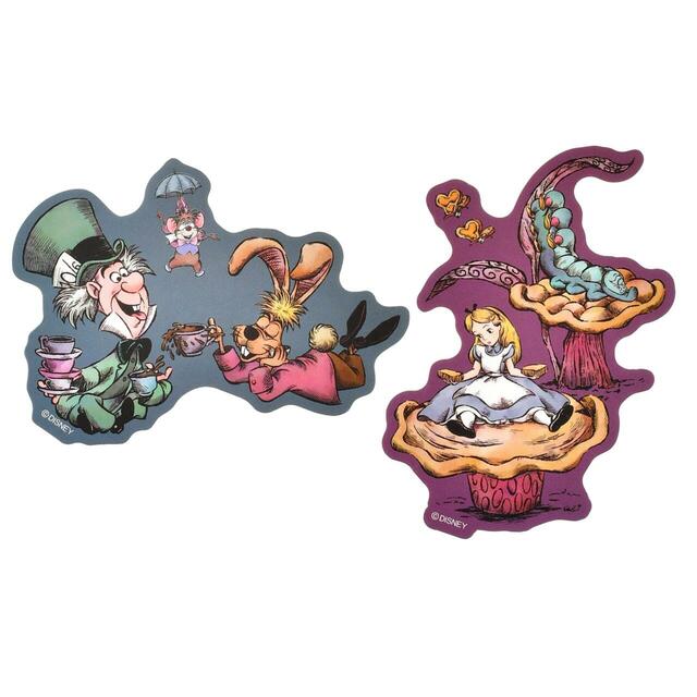 ふしぎの国のアリス シール・ステッカー ダイカット Sticker Collection DISNEY ALICE IN WONDERLAND 75TH ANNIVERSARY 700円