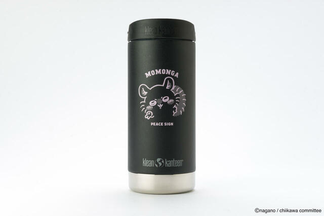 Klean Kanteen ちいかわ インスレートボトル TKWide 12oz（355ml）w/カフェキャップ [モモンガ]【2025年8月中旬より順次お届け予定】価格：6,820円（税込）