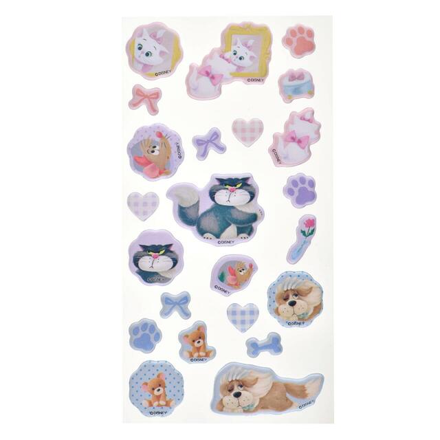 ディズニーキャラクター シール・ステッカー ぷっくり Sticker Collection DISNEY FLUFFY ANIMAL 700円