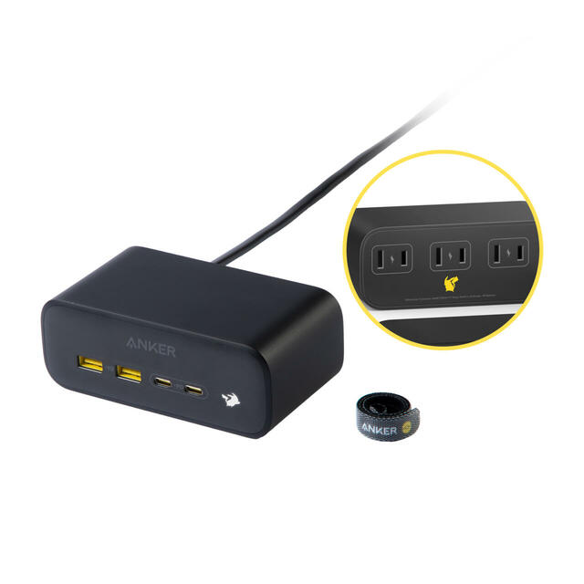 Anker USB付き電源タップ ピカチュウモデル ¥7,990