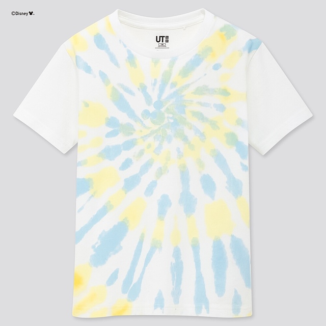 【KIDS】ミッキー アロハ UT（グラフィックTシャツ・半袖）¥790