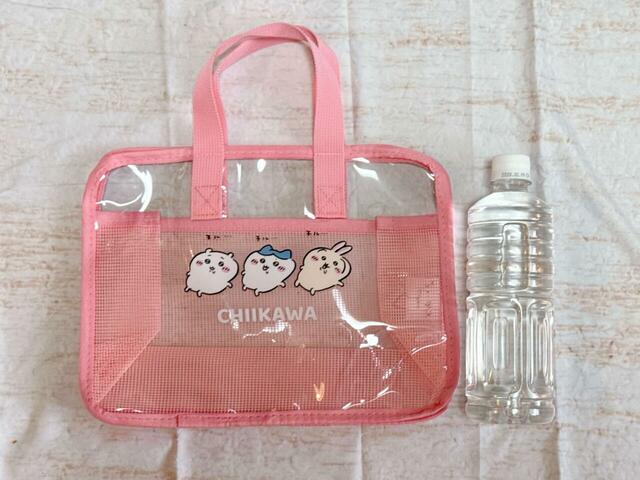 【アベイル×ちいかわ】「スパバッグ（ちいかわ＆ハチワレ＆うさぎ）」サイズは（約）縦22.5×横30×マチ幅12.5cm