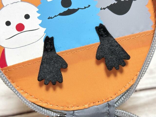 【GU×パペットスンスン】スンスンのおててはフェルト生地の立体仕様。かわいすぎる〜!