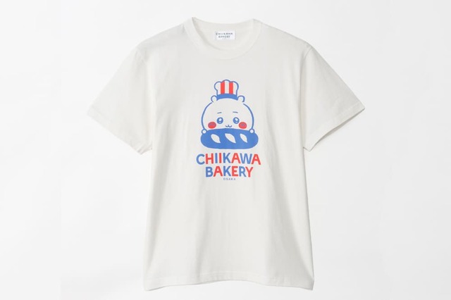 【ちいかわベーカリー OSAKA】大阪限定Tシャツ ちいかわ ホワイト (M/L/XL) 3,630円