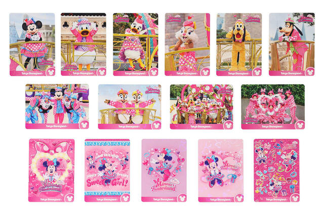コレクションカード 1,500円｜東京ディズニーランド「ディズニー・パルパルーザ“ミニーのファンダーランド”」スペシャルグッズ｜販売店舗：東京ディズニーランド「ディズニー＆カンパニー」｜発売日：2025年1月13日（火）