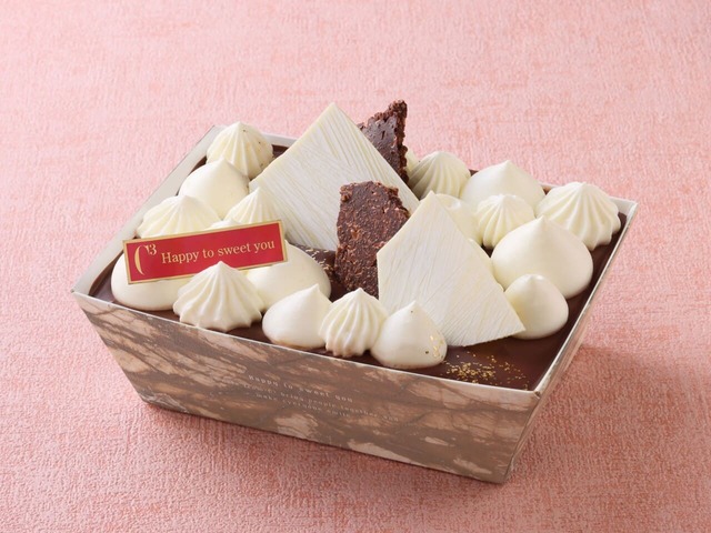 【シーキューブ】「ミルク&ショコラ ティラミスL」1,944円 ~2月28日までの販売