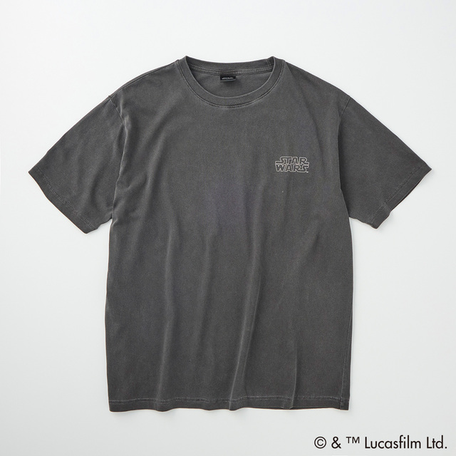 ダークサイドピグメントTシャツ 3,278円|イオン「スター・ウォーズ」コレクション