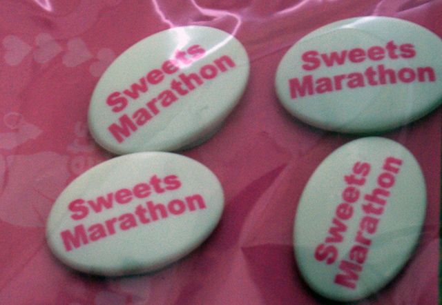 ゼッケン留めも、とてもカワイイ！