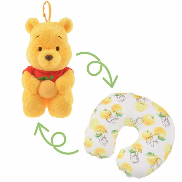 プーさん ネックピロー 2WAY YUZU POOH 3,600円