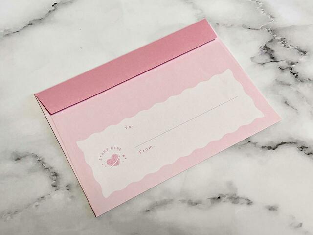 【100円ショップ×うる星やつら】裏面には宛名を書くスペースがあります