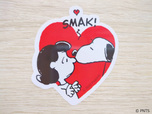 【ジョイフル×スヌーピー ステッカー5枚セット「LOVE（あか）」】ルーシー×スヌーピー