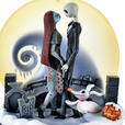 ジャック・スケリントン＆サリー、ゼロ オーナメント ライトアップ Tim Burton's The Nightmare Before Christmas Disney Christmas Ornament 2,800円 ※一部店舗限定