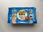 【ダイソー】『アルカリ電解水 ウェットシート』110円（税込）