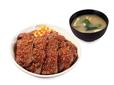 牛ステーキ丼　和風オリジナルソース