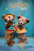 Disney FanDazeのダッフィー&シェリーメイのペアグリーティング