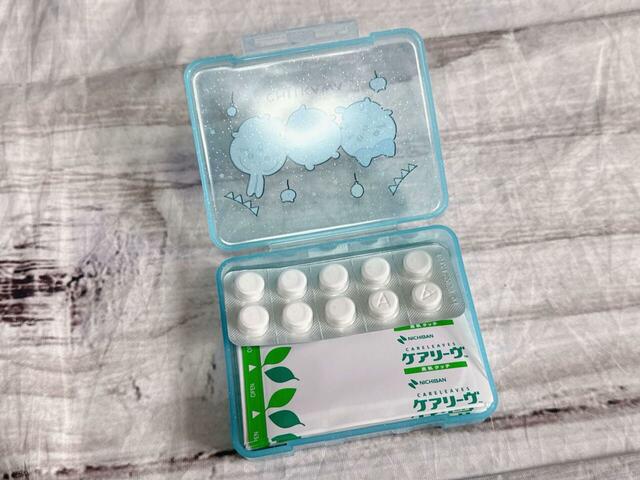 【ちいかわステショBOX クリアケース】薬や絆創膏を入れるのもおすすめ◎