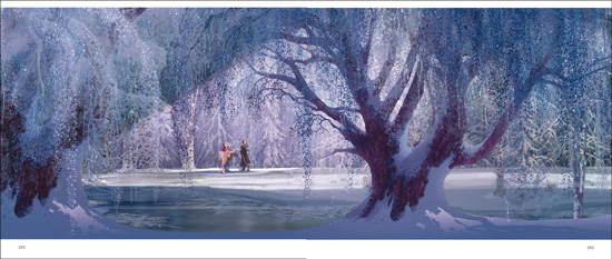 「ディズニーアニメーション背景美術集」より