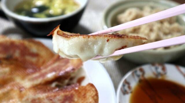 【プロテイン餃子ライス】あっさり系ではなく、香辛料がきいたパンチのある味でした！ 