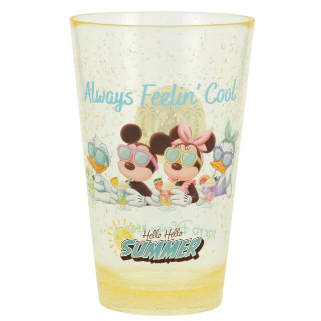 タンブラー 1,200円|夏の東京ディズニーリゾート「Hello Hello SUMMER!」グッズ|販売店舗:東京ディズニーランド「グランドエンポーリアム」、東京ディズニーシー「タワー・オブ・テラー・メモラビリア」|発売日:2026年6月11日(木)