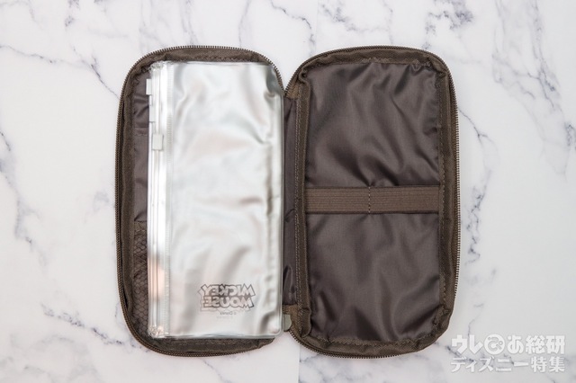 『SPRiNG 2021年10月号』特別付録「SHIPS any ミッキーマウスデザイン ノート風マルチポーチ」