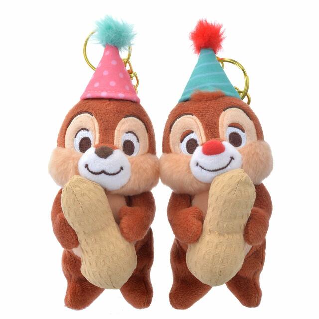 チップ&デール ぬいぐるみキーホルダー・キーチェーン CHIP ‘n DALE 80 years|4,180円