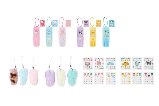 【サンリオキャラクターズ　カオハナデザインシリーズ】えらんでガラケーフォトホルダー　各1,375円