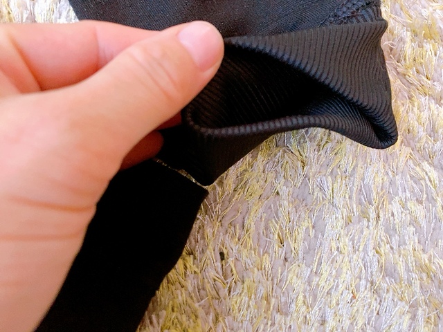 【ワークマン レディースサーバーライトカーデガン】縫製もしっかり