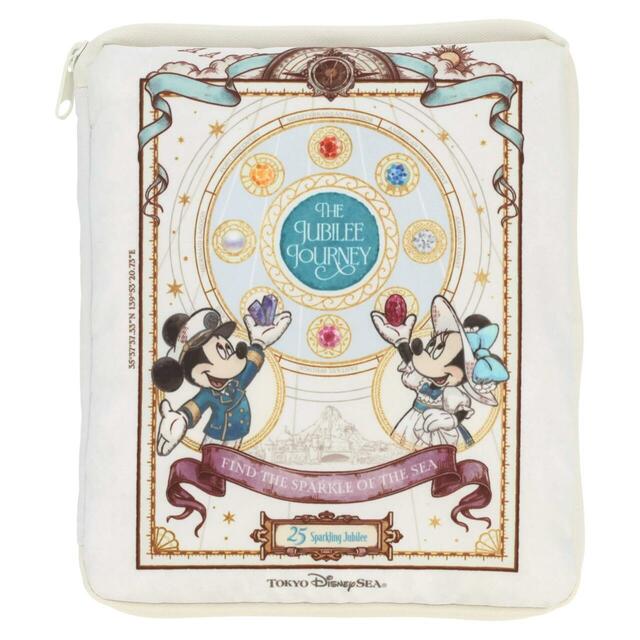ショッピングバッグ 4,300円｜東京ディズニーシー25周年グッズ｜販売店舗：東京ディズニーシー「エンポーリオ」｜発売日：2026年5月25日（月）