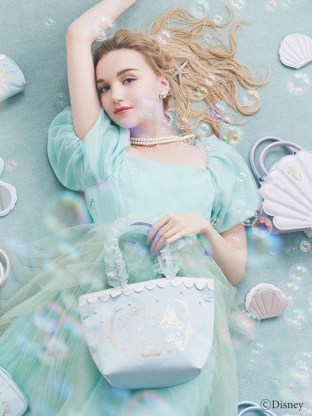 Ariel/フリルハンドルトートバッグ ￥5,800