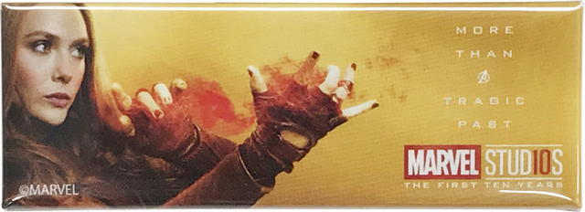 スクエア缶バッジセットC(ヴィジョン、スカーレット・ウィッチ)