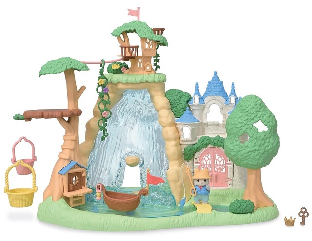 「シルバニアファミリー ひみつの森の大きな滝」商品イメージ