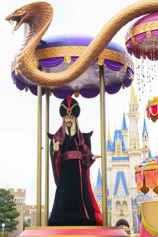 東京ディズニーランド「ザ・ヴィランズ・ハロウィーンInto the Frenzy”」プレスプレビューの様子