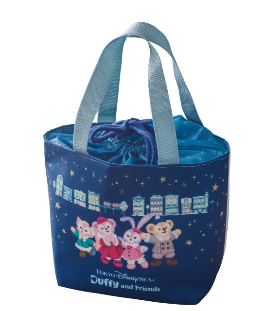 「 ダッフィー＆フレンズのウィンター・トゥインクリング・タウン」スーベニアランチケース