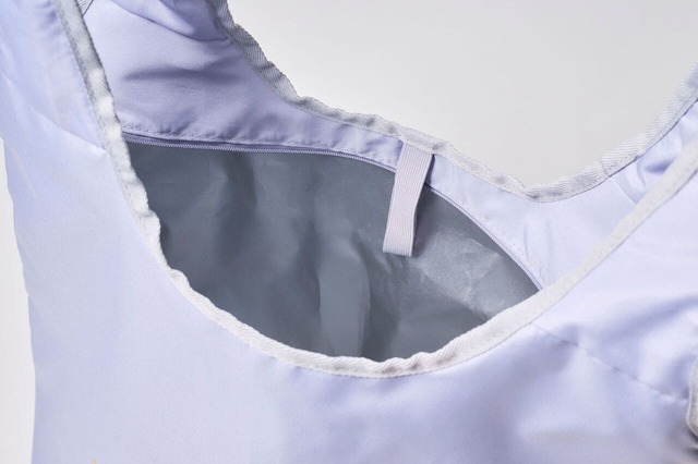 【メゾン ド フルール ショッピングバッグ（ブルー）】夏仕様の保冷バッグ