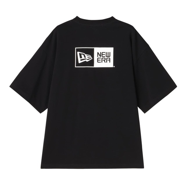 【ニューエラ×マリークワント】「NEW ERA × MQ BIG Tシャツ」¥8,800/ニューエラのロゴのバックプリント