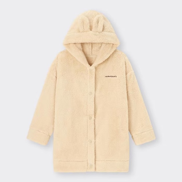 マシュマロフィールラウンジパーカ｜2,990円｜GU「ちいかわ」コラボコレクション第3弾