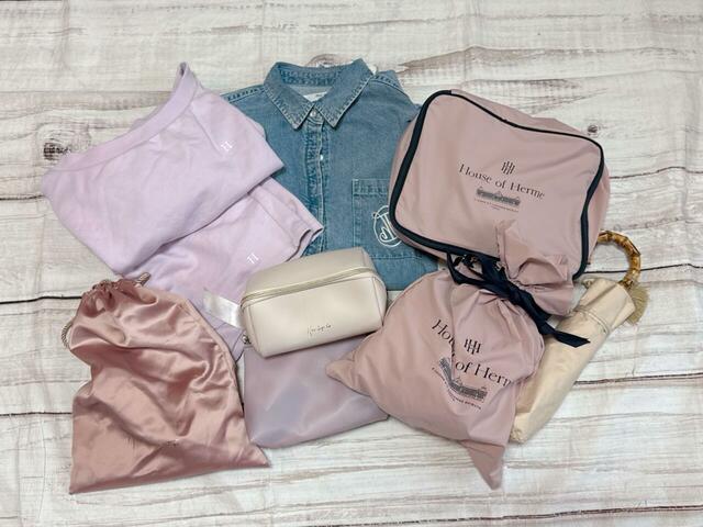 なんとこれだけの荷物が収納できました！