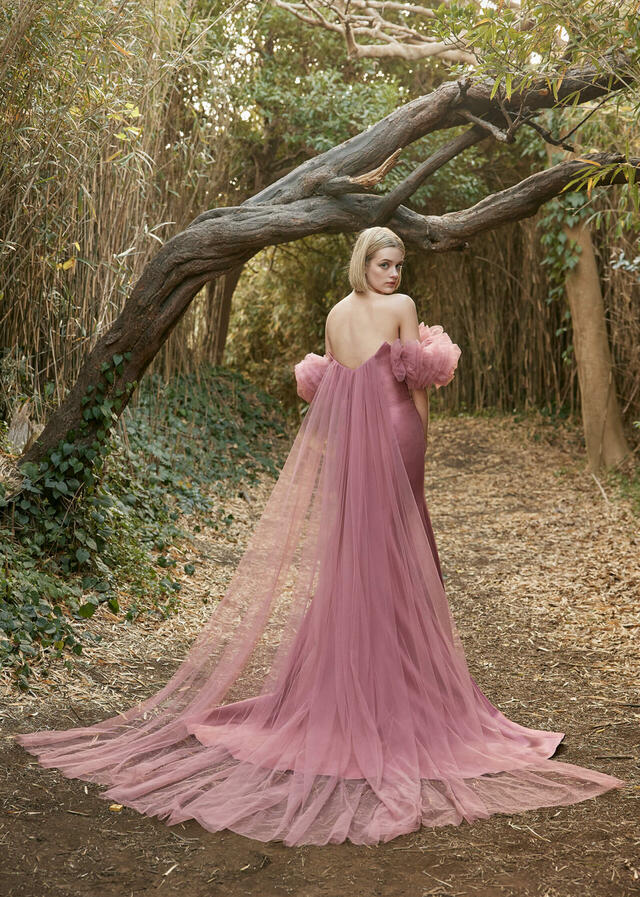 クラウディア｜「K.RANNE-クランネ-」新作ウェディングドレス｜KNE0040_Rose