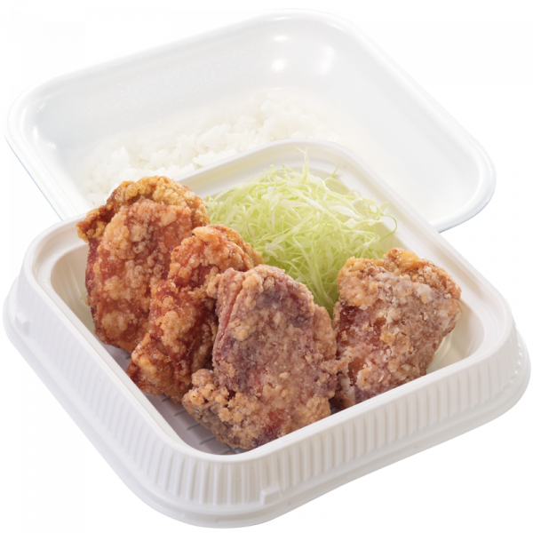 合盛り弁当(カリッともも2個、コンソメからあげ2個)