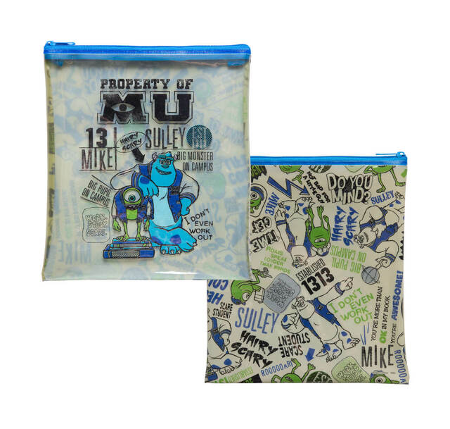 PIXARくじK賞:フラットポーチ