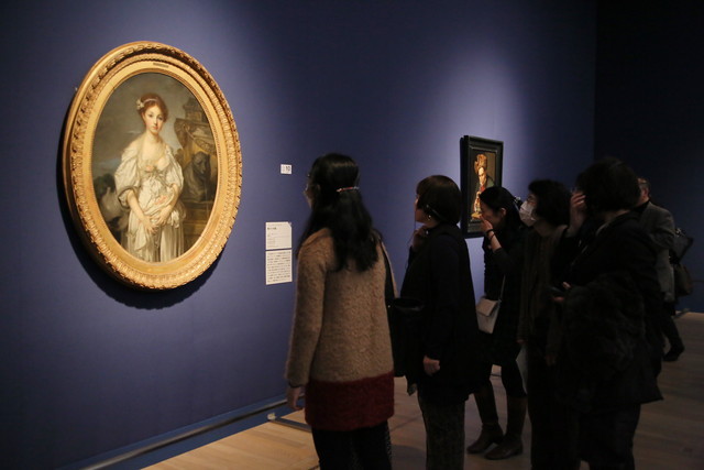 ルーヴル美術館展/会場の様子