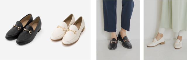 Almoレインビットローファー　税込¥5,489