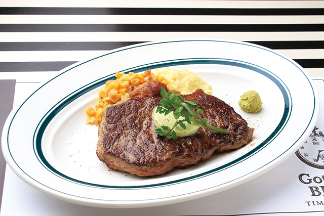 熟成牛のサービスステーキランチ200g（ライス付）1,200円｜Gottie’s BEEF池袋西口