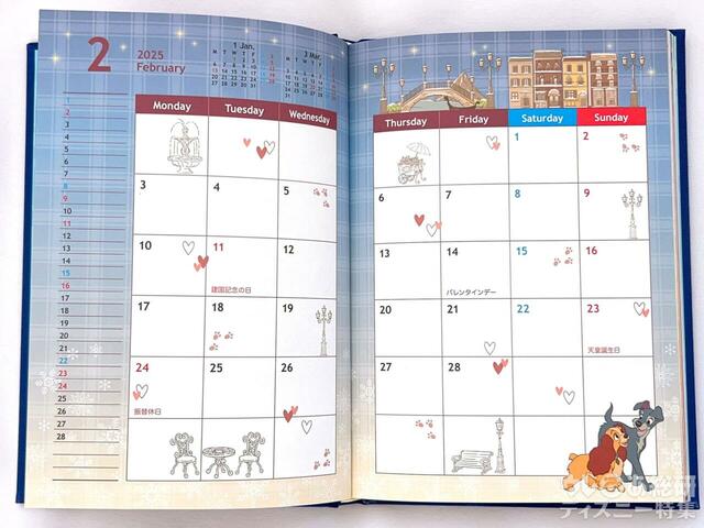 東京ディズニーリゾート　2025 手帳